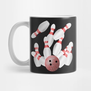 Ten Pin Bowling Strike Mug